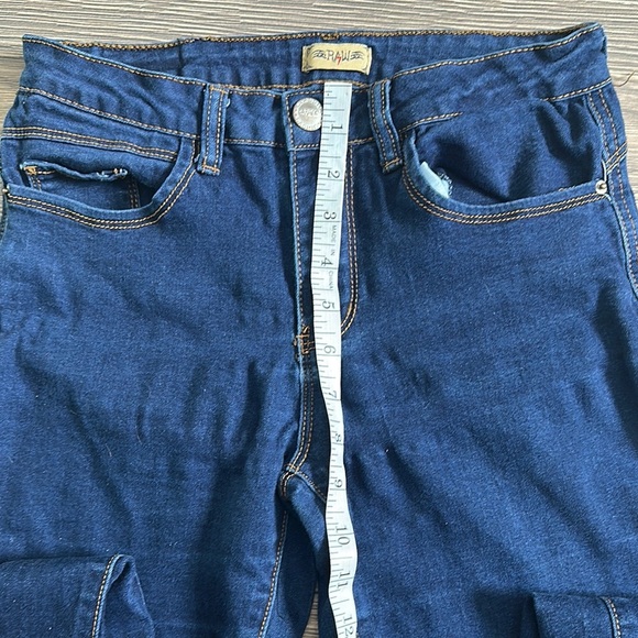 Indigo Blue Skinny Jeans with Sleek Fit - Picture 8 of 8